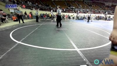 Quarterfinal - Uriah Fragua, Anadarko vs Brax Hutchison, Enid Youth Wrestling Club