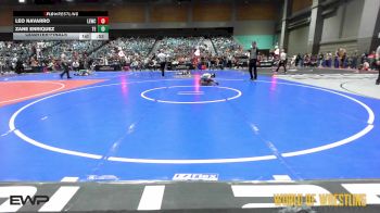 52 lbs Quarterfinal - Leo Navarro, Legacy Elite Wrestling Club vs Zane Enriquez, Takedown Elite