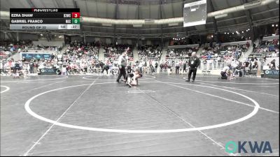 64 lbs Round Of 32 - Ezra Shaw, D3 Wrestling Cluib vs Gabriel Franco, Norman Grappling Club