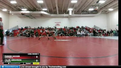 215 lbs Cons. Round 4 - Caleb Abramson, Lutheran vs Parker Hocker, Eaglecrest B