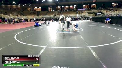 144 lbs Cons. Round 2 - Colton Gilbert, Vancleave High School vs Robert Hunt, Palm Bay