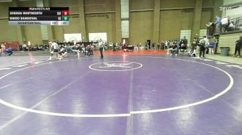 126A Quarterfinal - Joshua Whitworth, Seckman vs Diego Sandoval, Garden City