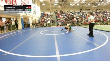 Boys 144 lbs Cons. Round 2 - Nurmuhammad Abdybekov, Westmoor Boys vs Tyler Filice, Christopher Boys