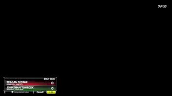 157 lbs Cons. Round 2 - Jonathan Tomecek, Wahlert, Dubuque vs Teagan Sestak, Iowa City, Liberty