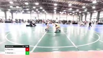 126 lbs Round Of 64 - Gavin Plourde, CT vs Tyson Sherlock, MD