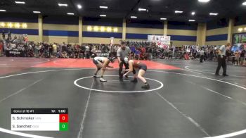 Match - Sara Schmoker, Lions Wrestling Club vs Sitlaly Sanchez, Yucaipa Thunder