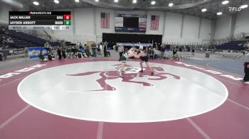 175 lbs Semifinals (4 Team) - Jack MIller, Miller Place High Sch vs Jayden Abbott, Marcellus-Onondaga