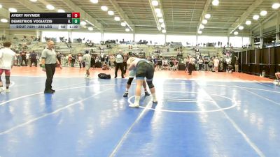 285 lbs Round Of 32 - Avery Rhymer, NC vs Demetrios Vogiatzis, FL