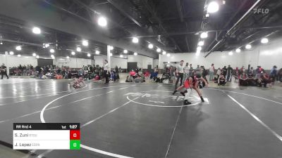 130 lbs Rr Rnd 4 - Solomon Zuni, Stout Wr Acd vs Juanito Lopez, Espanola Wrestling