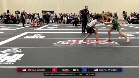 Zadrian Collins vs Cooper Andress 2025 ADCC Orlando Open/Youth Trials