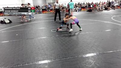 48 lbs Round 1 (6 Team) - Navarro Bullock, RWA vs Boone Moseley, BS Wrestling
