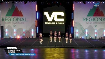 VC Tumbling & Cheer - Sparks [2025 L1 Mini - Novice - Restrictions 04/12/2025] 2025 The Midwest Regional Summit