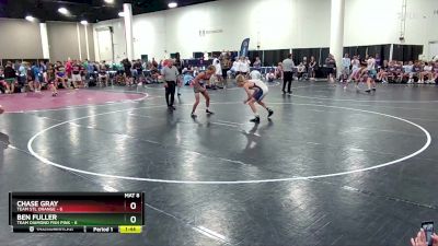 120 lbs Semis & Wb (16 Team) - Chase Gray, Team STL Orange vs Ben Fuller, Team Diamond Fish Pink