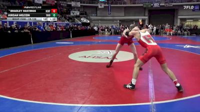 7A 138 lbs Semifinal - Bradley Hastings, Hewitt-Trussville vs Jordan Weltzin, Thompson HS