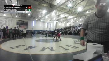 110 lbs Cons. Round 2 - Elizabeth Alverado, El Modena vs Valeria Garcia, Villa Park