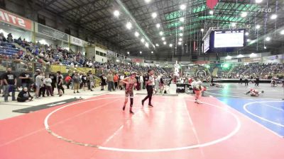 95 lbs Consi Of 16 #2 - Diego Vasquez, Ortega Middle School vs Joseph Deaguero III, Adams City WC