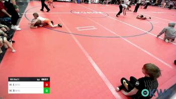 67 lbs Quarterfinal - Wade Smith, Tonkawa Takedown Club vs Case Priest, Collinsville Cardinal Youth Wrestling