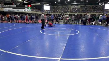 100 lbs Round Of 16 - Nathan Morris, Roaring Spring vs Gino Bozzi, Bangor