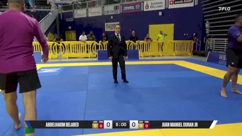Juan Manuel Duran Jr vs Abdelhakim Belabed 2025 Pan IBJJF Jiu-Jitsu No-Gi Championship