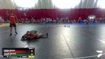 126 lbs Round 1 (4 Team) - Owen Regan, Waukon vs Chase Krantz, Geneseo