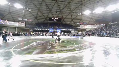 135 lbs 5th Place Match - Kayden Oswalt, Gig Harbor Grizzlies Wrestling Club vs Cade Kennedy, White River Hornets Wrestling Club