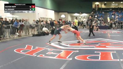 126 lbs Round Of 128 - Colton Hepp, VA vs Eli Broady, IN