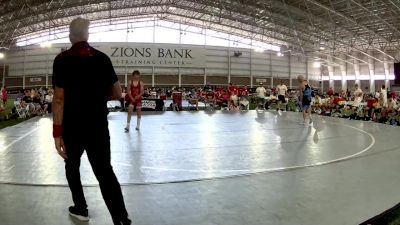 132 lbs Tate Abbott, Nebraska vs Teagan Lewis, Arizona Blue