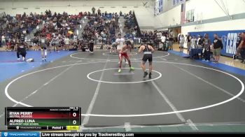126 lbs Champ. Round 3 - Ryan Perry, Neutral Grounds vs Alfred Luna, Beaumont High School