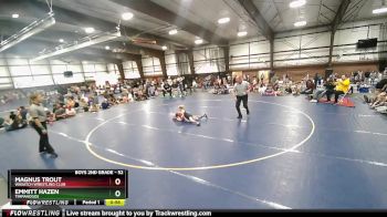 52 lbs 1st Place Match - Magnus Trout, Wasatch Wrestling Club vs Emmitt Hazen, Timpanogos