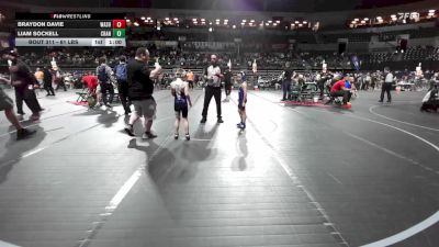 61 lbs Round Of 16 - Braydon Davie, Washington Y vs Liam Sockell, Cranford