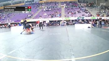 174 lbs Semis & 3rd Wb (16 Team) - Jackson Potts, Southern Oregon vs Alex Wilson, Oklahoma City