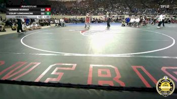 B5A-138 lbs Semifinal - Colby Longanacre, Chickasha/Verden vs Gunner Murray, Claremore