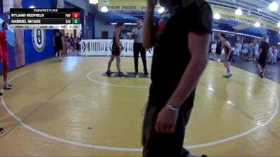 120 lbs Round 7 (8 Team) - Gabriel McGee, Oakleaf WC vs Ryland Redfield, Pasco Wolfpack