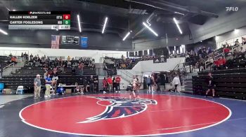 125 lbs Cons. Round 2 - Kallen Koelzer, Ottawa University vs Carter Foglesong, Northeastern Oklahoma