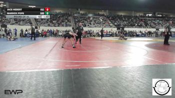 105 lbs Round Of 16 - Jace Hebert, Poteau vs Maddox Pope, Sand Springs Jr High