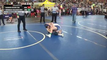 80 lbs Champ. Round 2 - Gannon Roark SE2, Warren Youth Wrestling Club vs Jeremiah Walbom NW2, Edison Charger Wrestling Club