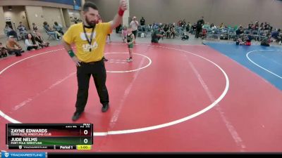 59-60 lbs Round 3 - Zayne Edwards, Texas Elite Wrestling Club vs Jude Nelms, Fort Polk Wrestling