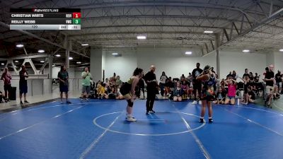 135 lbs Round 2 (4 Team) - Laila Givens, Slick Chicks vs Lilly Blenk, Rattlers Siggy Style