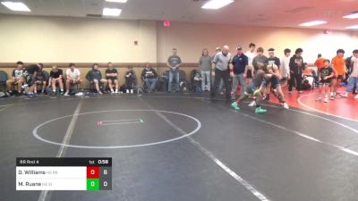 106 lbs Rr Rnd 4 - Derion Williams, Ragin Raisins Catawba HS vs Mikey Ruane, Silent Victory HS