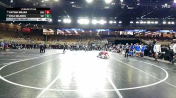 132 lbs Cons. Round 1 - Cayden Miller, New Smyrna Beach Sr H S vs Kyle Selders, Troy Buchanan