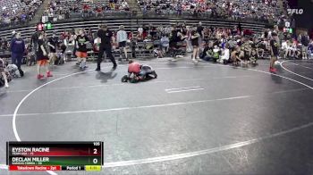 105 lbs Quarterfinals (8 Team) - Declan Miller, Kansas Cobra vs Eyston Racine, Team USA