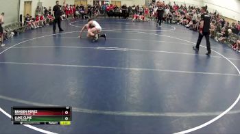 117 lbs Quarterfinals (8 Team) - Braden Perez, Oklahoma Elite vs Luke Cline, Team Rogue