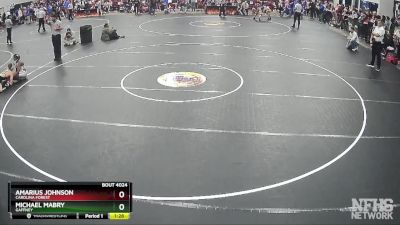 5A 138 lbs Quarterfinal - Michael Mabry, Gaffney vs Amarius Johnson, Carolina Forest