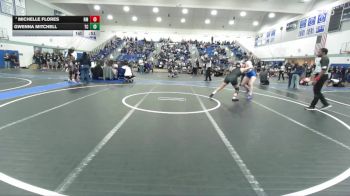 155 lbs Cons. Round 7 - Gwenna Mitchell, Temescal Canyon vs Michelle Flores, Rio Mesa