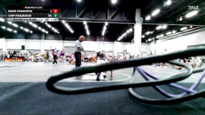 144 lbs Round 2 (6 Team) - Davis Foxworth, Croatan vs Chip Fahlbusch, Fuller Wrestling Center