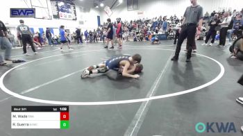 61 lbs Semifinal - Moxyn Wade, Shelton Wrestling Academy vs Rydin Guerra, Newcastle Youth Wrestling