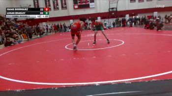 149 lbs Cons. Round 2 - Isaias Rodriguez, Clackamas Community College vs Logan Bradley, Big Bend