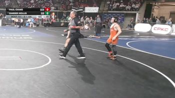 D 1 106 lbs Semifinal - Zander Hollis, Slidell vs Paul Evans, Catholic - B.R.