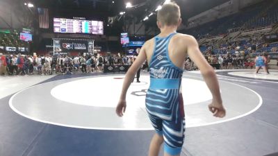 100 lbs Cons. Rd Of 64 - Lincoln Pochinski, Iowa vs Elijah McKalsen, Pennsylvania