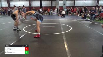 152 lbs Quarterfinal - Jayden Iznaga, Unattached vs Sam Rizzuto, Force